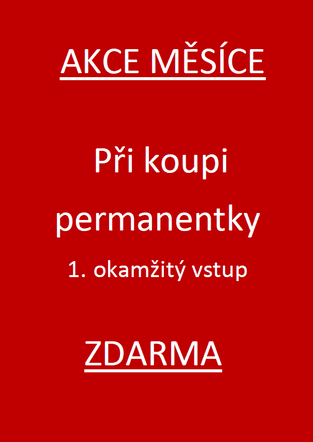 Akce měsíce pro Fitness Podbaba